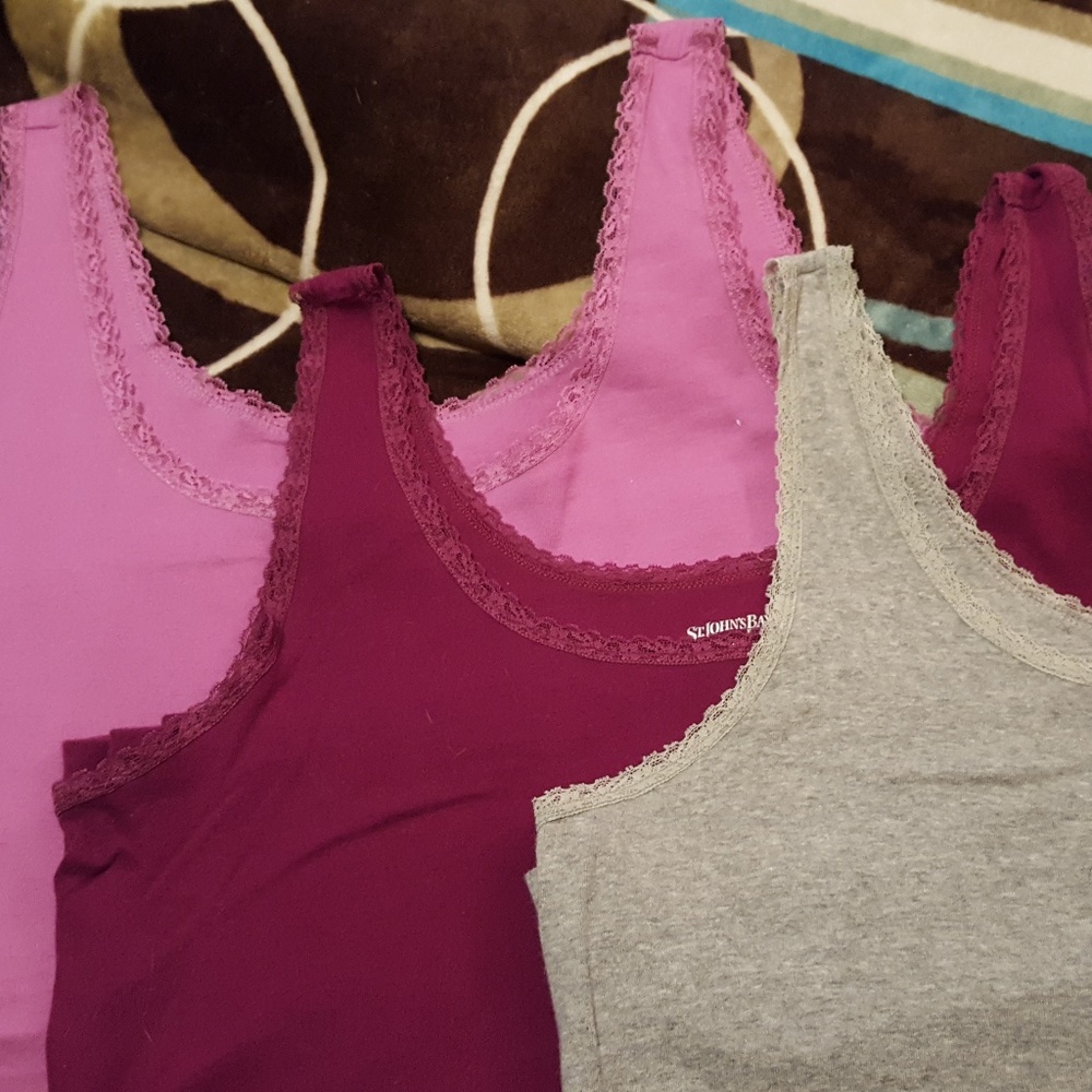 St. John's Bay Tank Tops (3 pk)  - 1X